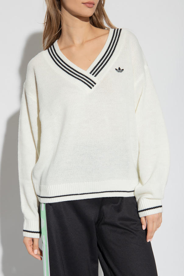 Adidas v neck shops sweater